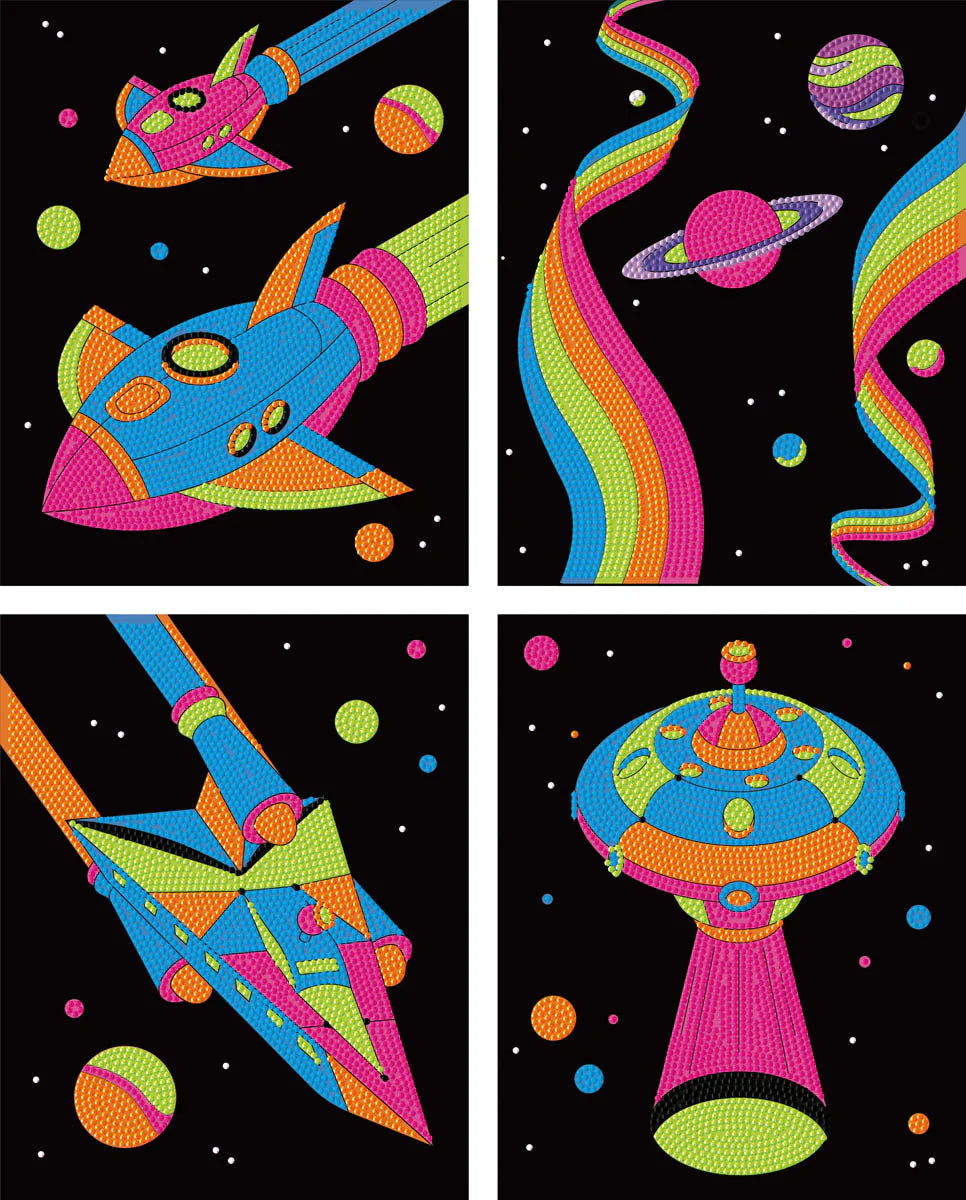 NEON SPACE 4PK