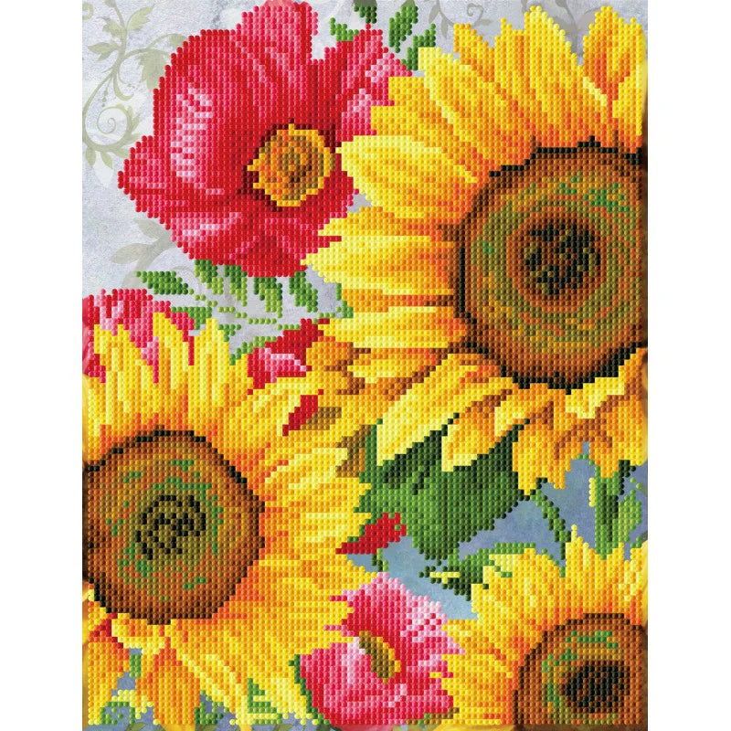 POPPIES & SUNFLOWERS