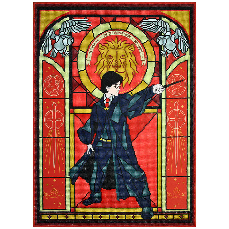 HARRY POTTER STAINED GLASS
