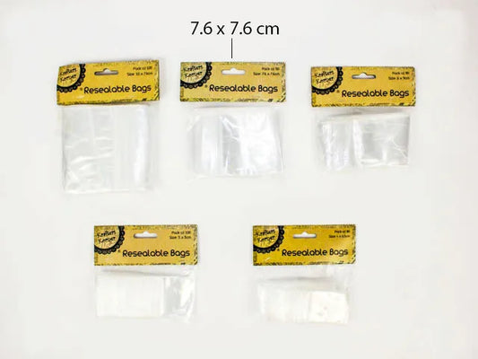 RESEALABLE BAGS