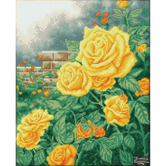 A PERFECT YELLOW ROSE
