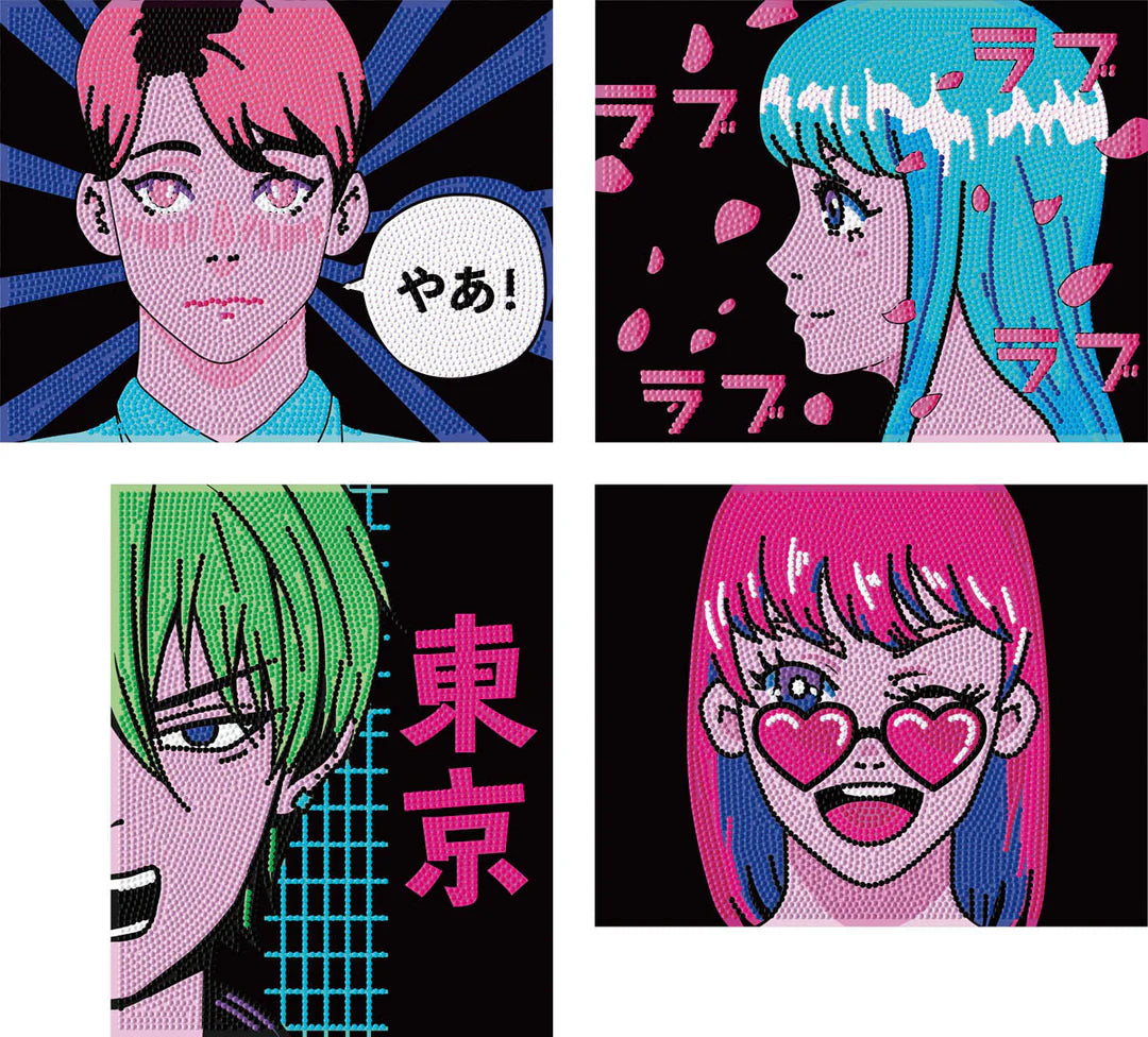 NEON ANIME 4PK