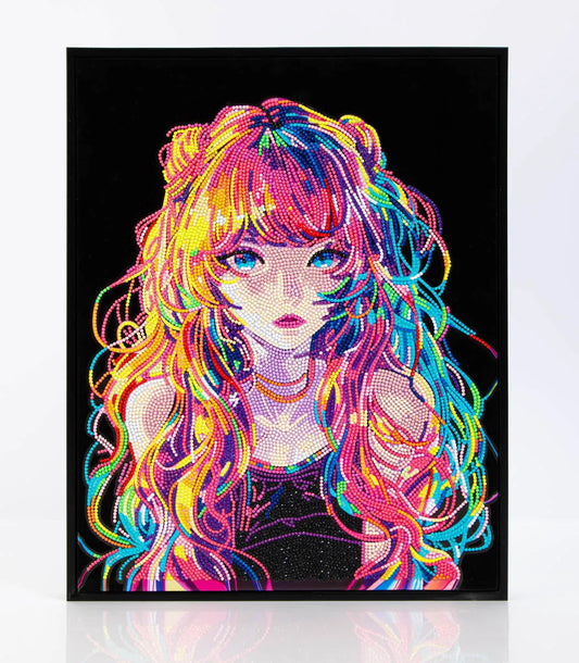 NEON ANIME GIRL