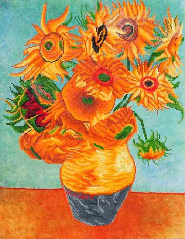 SUNFLOWERS VAN GOGH